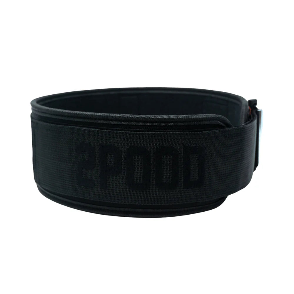 2POOD SNAKE EYES 4" WEIGHTLIFTING BELT BLACK