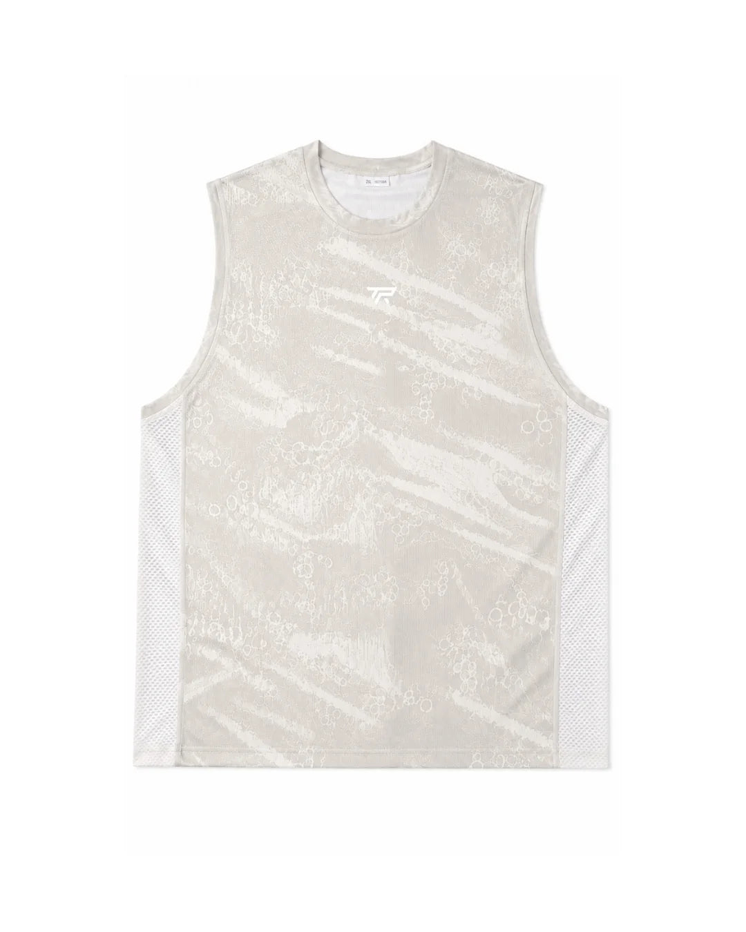 TAPER Dune Sleeveless Running Tank Top Sand Dune Print