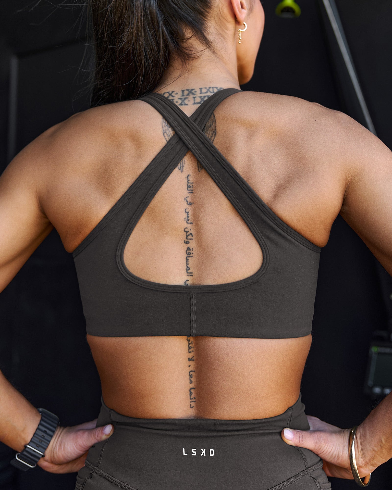 LSKD STAMINA SPORTS BRA - ONYX - image 15