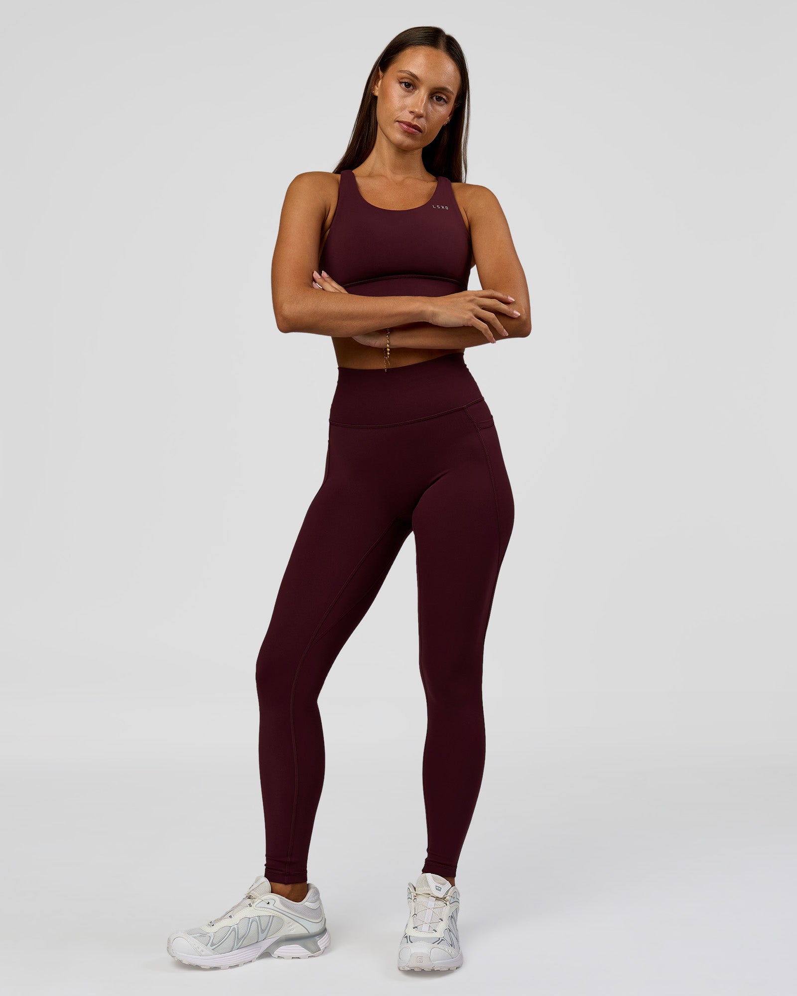 LSKD ACCELERATE SPORTS BRA - CHERRY LACQUER - image 10