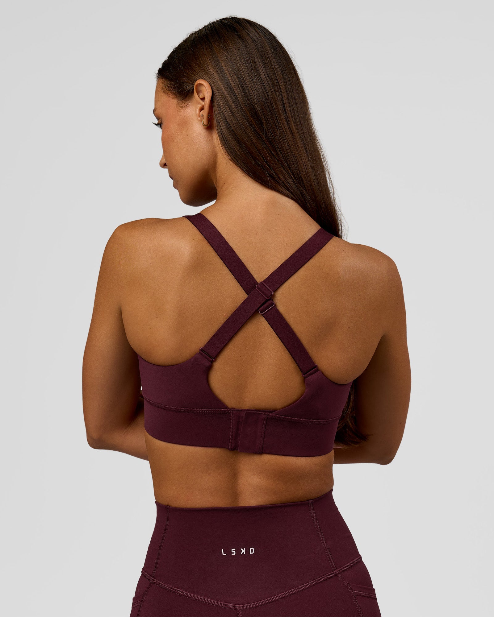 LSKD ACCELERATE SPORTS BRA - CHERRY LACQUER - image 13