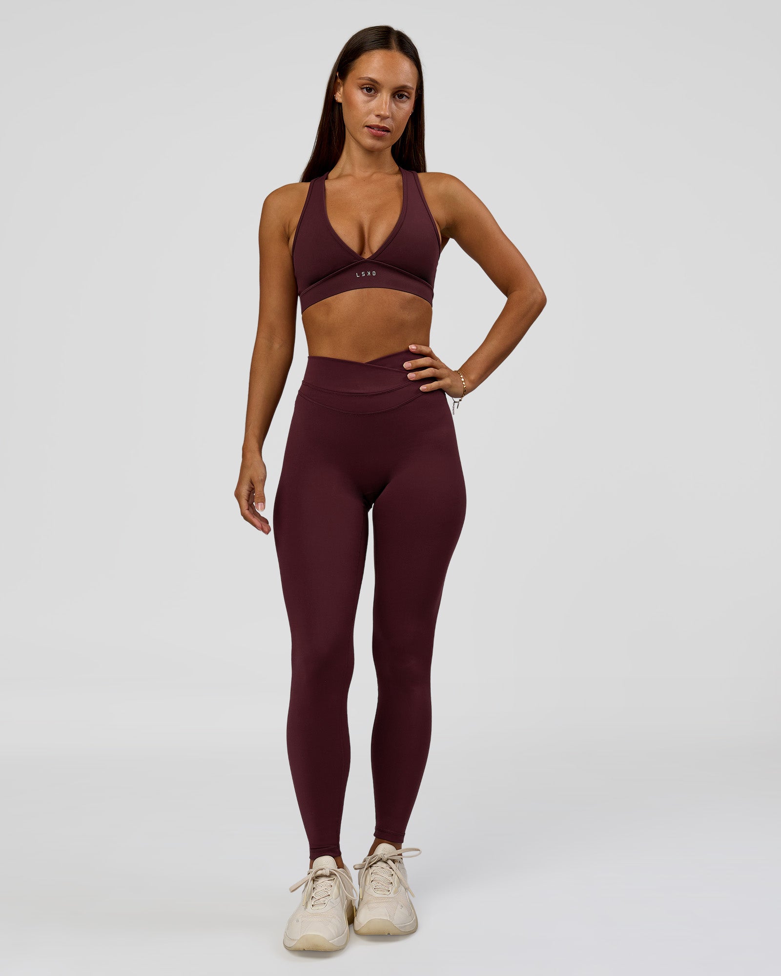 LSKD STAMINA SPORTS BRA - CHERRY LACQUER - image 5