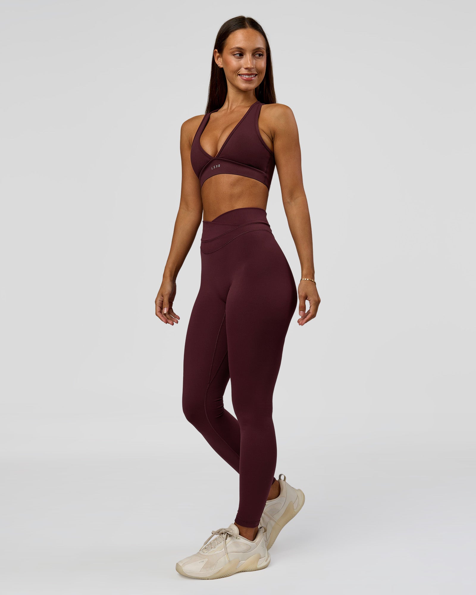 LSKD STAMINA SPORTS BRA - CHERRY LACQUER - image 6