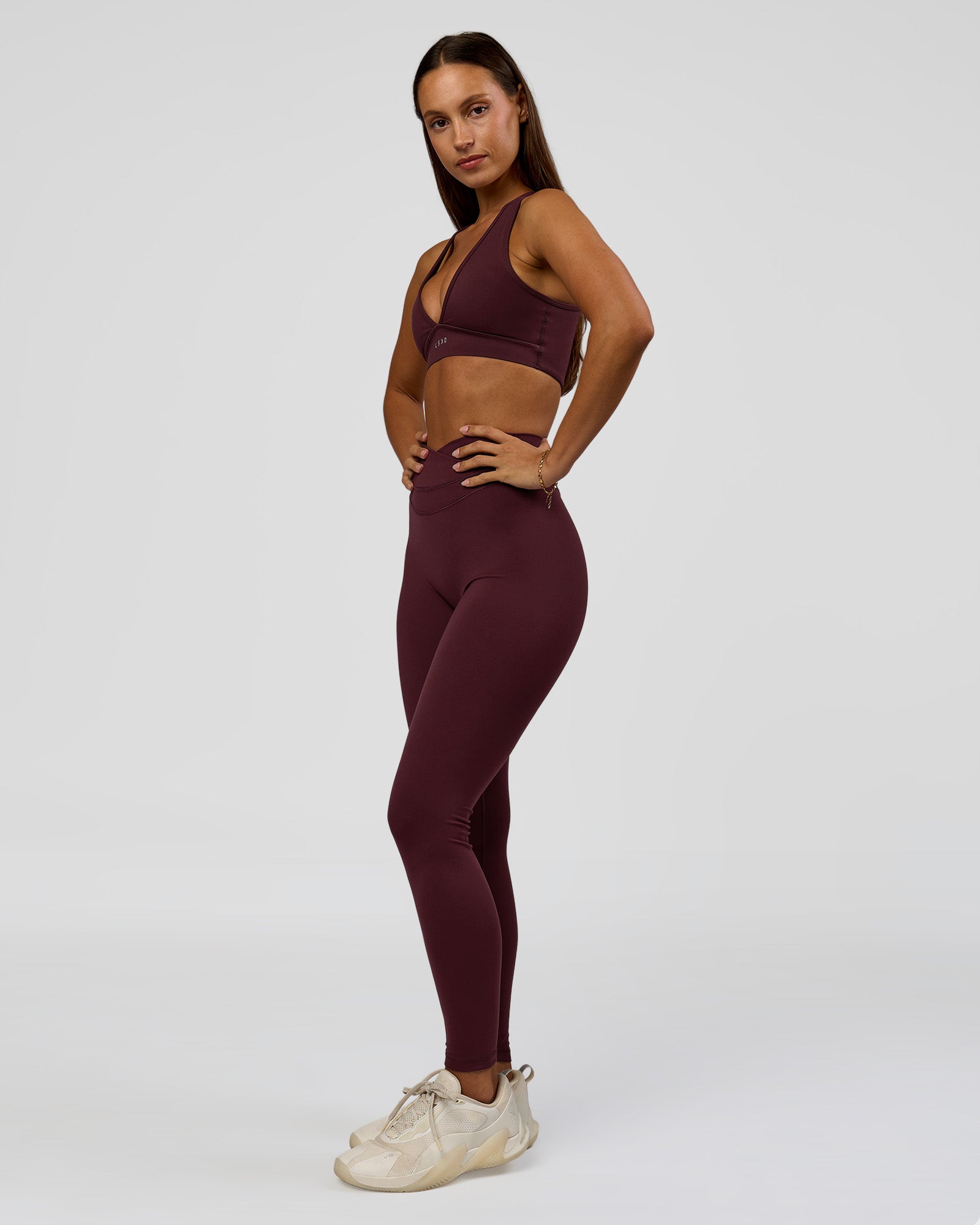 LSKD STAMINA SPORTS BRA - CHERRY LACQUER - image 7