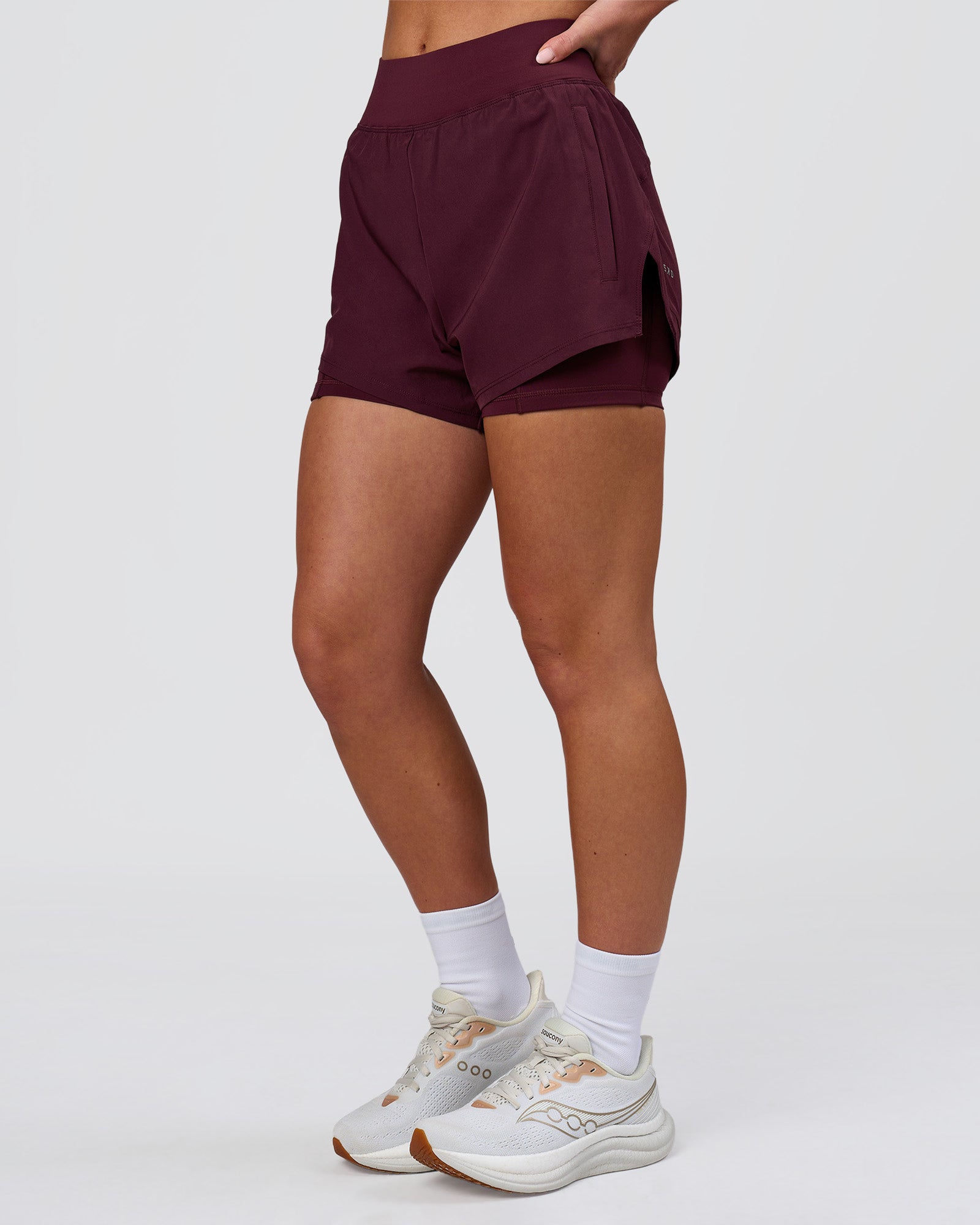 LSKD CHALLENGER 3" LINED PERFORMANCE SHORT - CHERRY LACQUER - image 5
