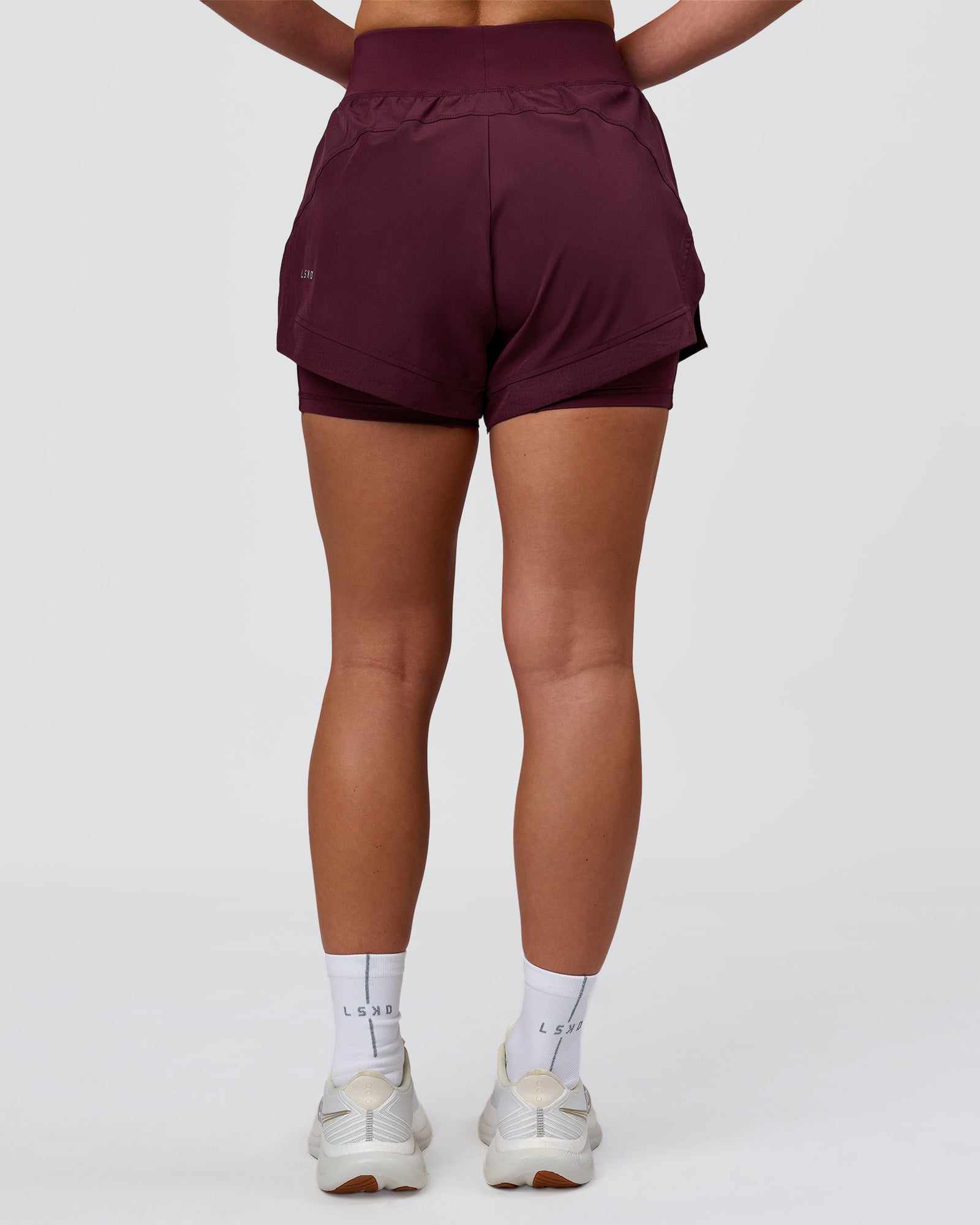 LSKD CHALLENGER 3" LINED PERFORMANCE SHORT - CHERRY LACQUER - image 11