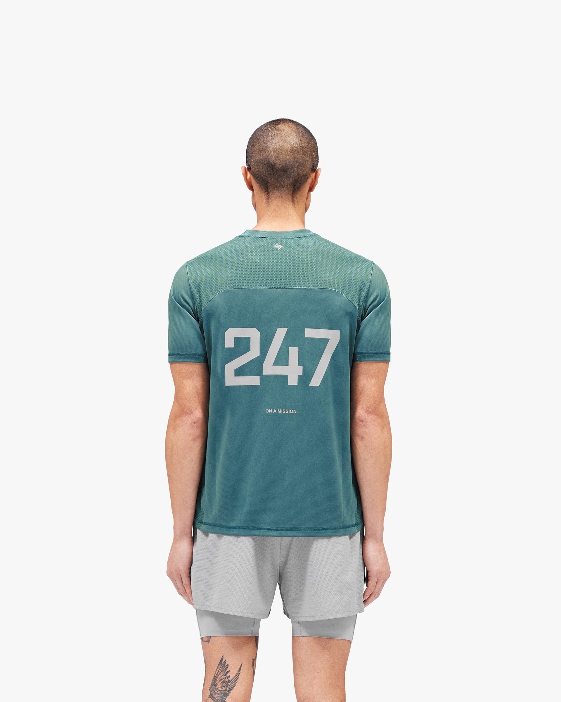 247 Numbers T-Shirt - Teal - Image 4